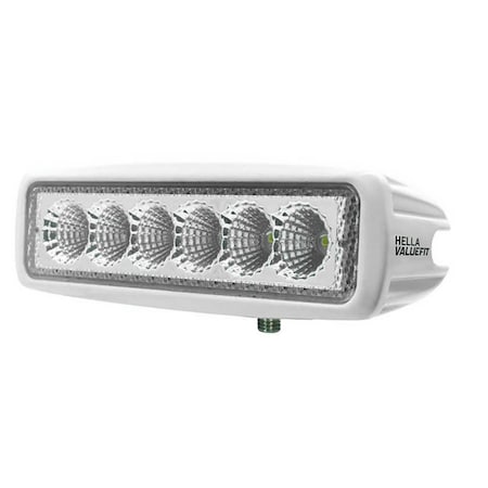 Hella Marine Value Fit Mini 6 LED Flood Light Bar - White 357203051